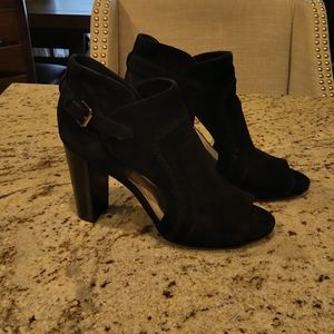 Vince Camuto open toe booties
